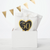 Black and Gold 50th Wedding Anniversary Favors Bag