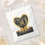 Black and Gold 50th Wedding Anniversary Favors Bag