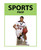Custom Sports Player Life Size Cardboard Cutout Props from your photo easel on the back