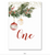Christmas event table numbers