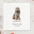 Briard Pet Cocktail Wedding Napkins