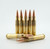Seven rounds of 5.56x45mm NATO 77 gr OTM Lake City Brass ammunition.