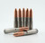 Seven rounds of 200 gr Slow Papi Subsonic 300 Blackout Solid Copper Expanders in NAS3+ Cases