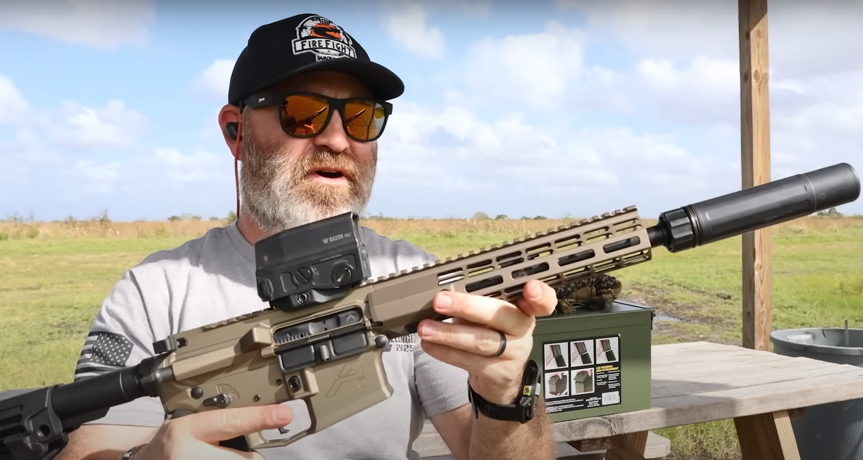 Conrad's custom 300 Blackout rifle