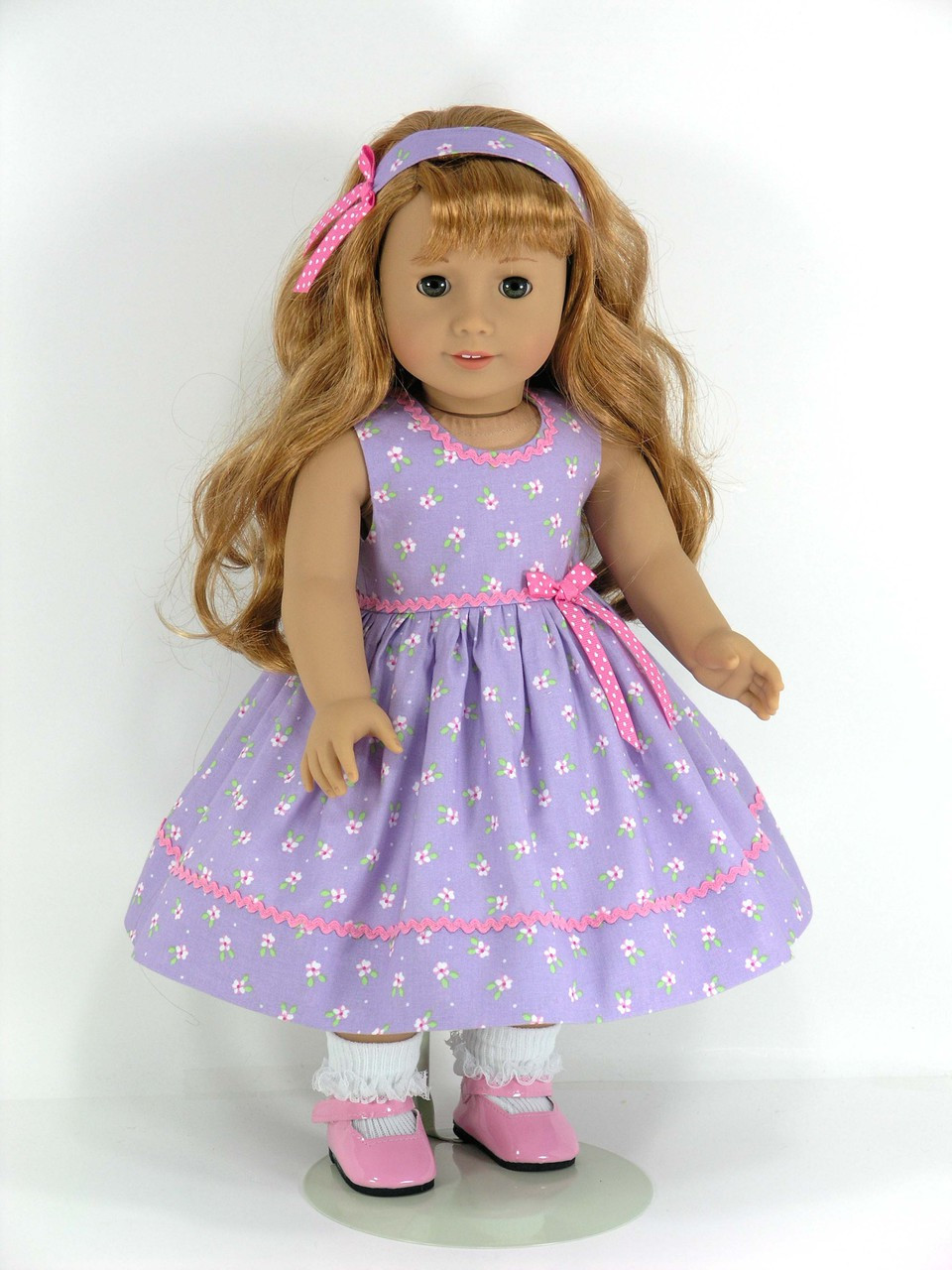 Handmade 18 inch Doll Clothes fit American Girl - Dress, Jacket ...