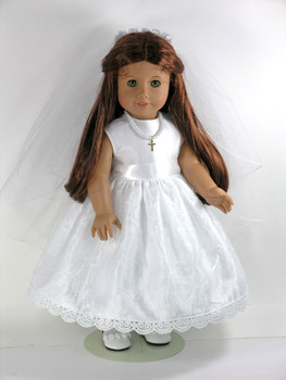 American Doll Communion Dress