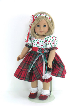 Christmas doll clothes