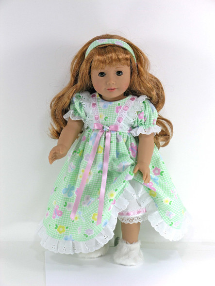 flannel doll gown