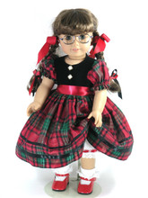 american girl doll christmas dress