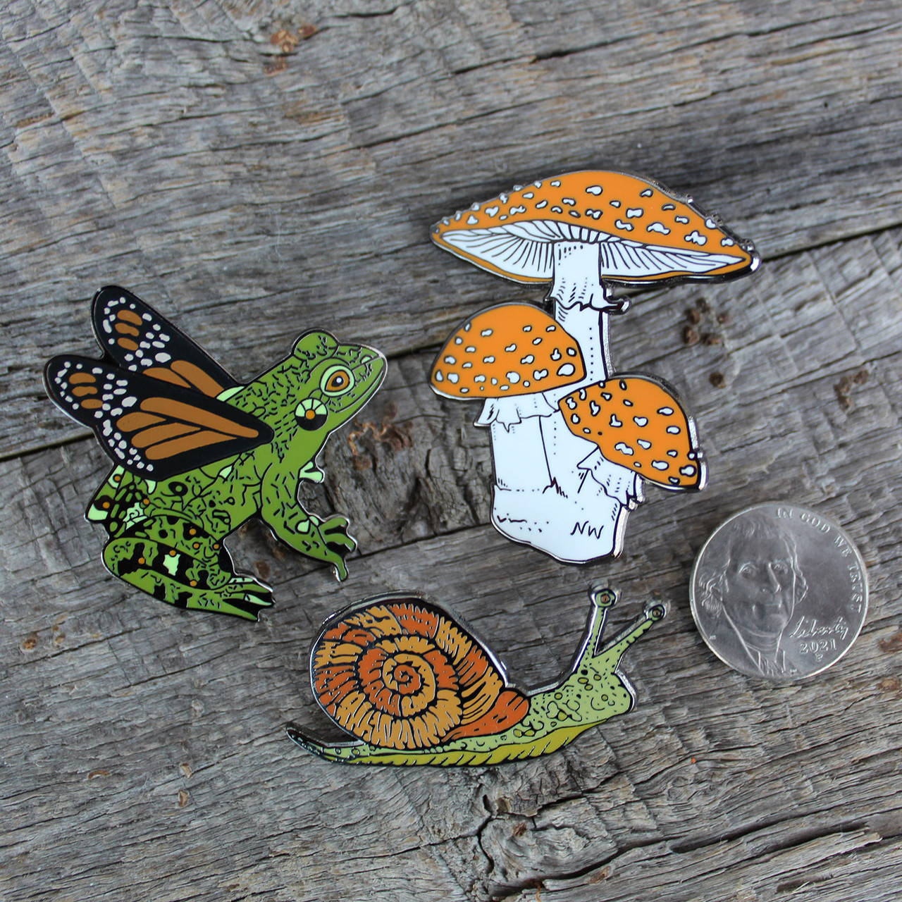 Nature Walk Enamel Pin