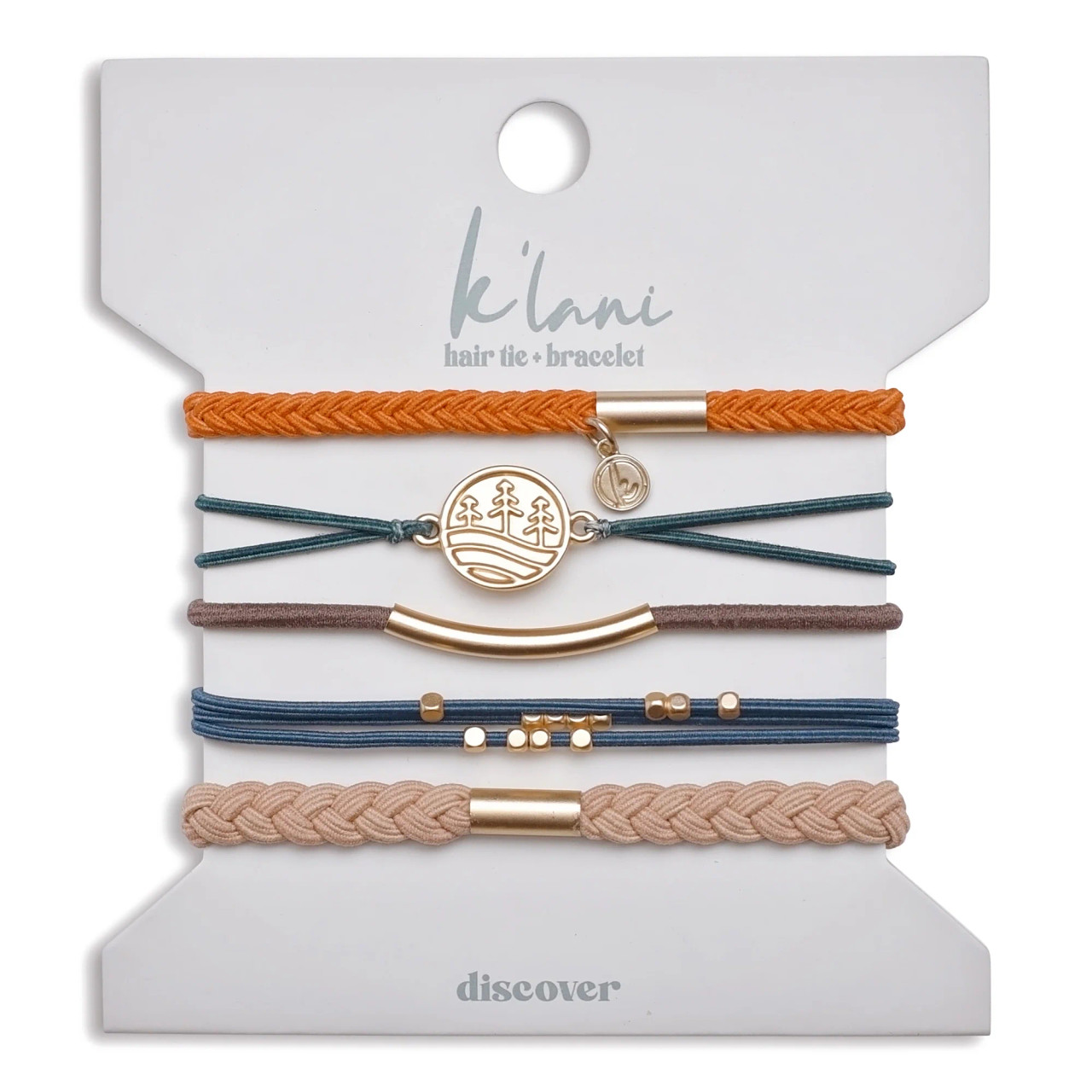 K'Lani Discover Bracelet and Hair Tie Set