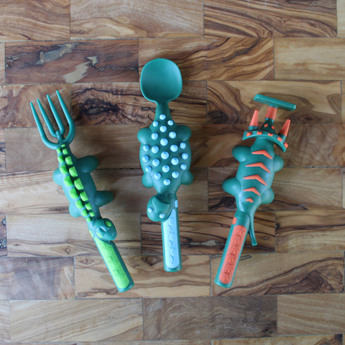 Constructive Eating Dinosaur Utensils Set