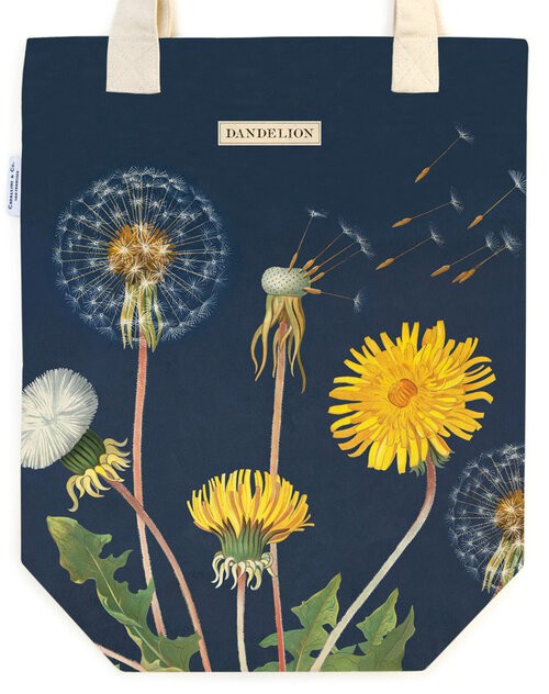 Cavallini Vintage Dandelion Tote Bag