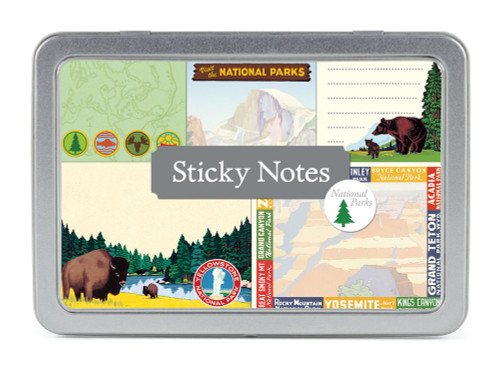 Cavallini National Parks Sticky Notes