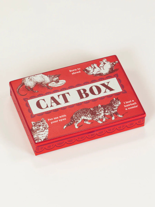 Blue Q Cat Box Pocket Box Blue Q Cat Box Pocket Box