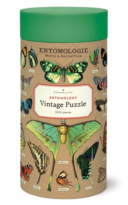 Cavallini Entomology Vintage Puzzle