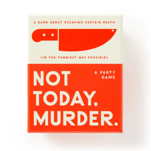 Not Today, Murder Card Game by Brass Monkey