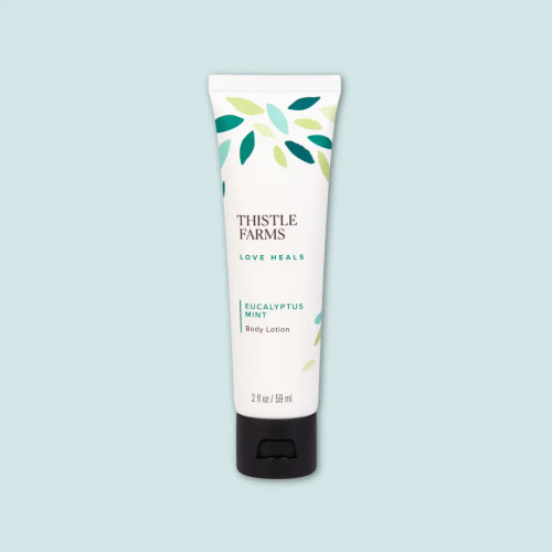 Thistle Farms Eucalyptus Mint Body Lotion 2 oz.