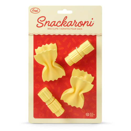 Fred and Friends Snackaroni Bag Clips