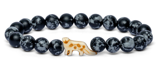 Fahlo The Ascent Snow Leopard Bracelet