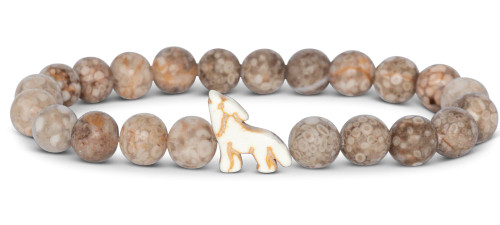 Fahlo The Scout Wolf Bracelet