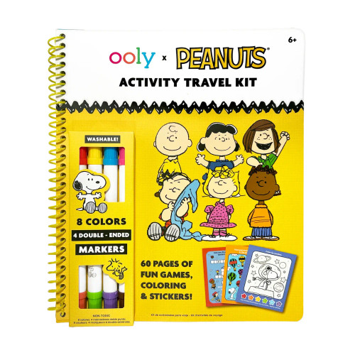 Ooly Peanuts Activity Kit & Double Ended Markers