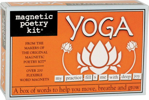 Yoga Magnetic Poetry Kit