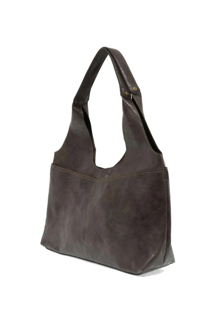 Joy Susan Val 4-Pocket Hobo w/Removable Crossbody - Espresso