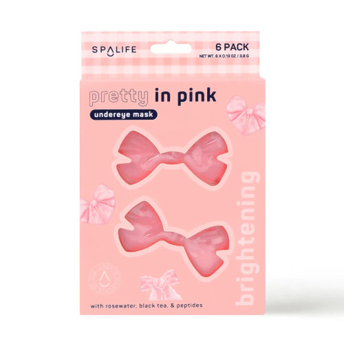 Pretty In Pink! Brightening Undereye Masks - 8 Pairs