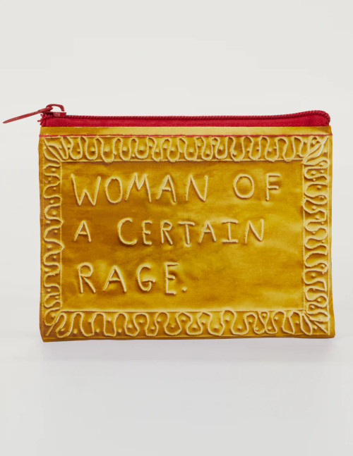 Blue Q Woman Of A Certain Rage Coin Purse