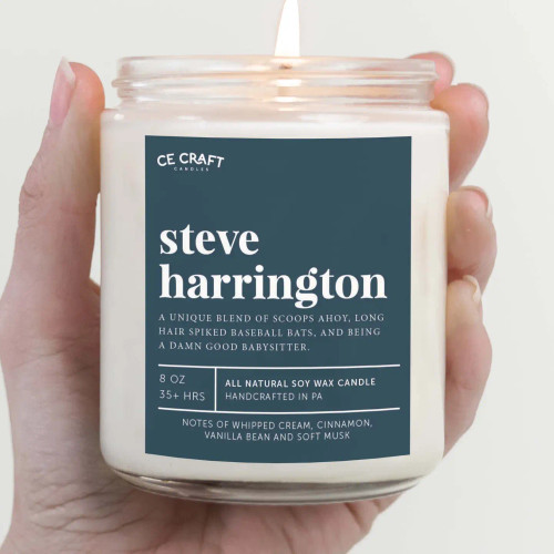 CE Craft Co. Steve Harrington Candle