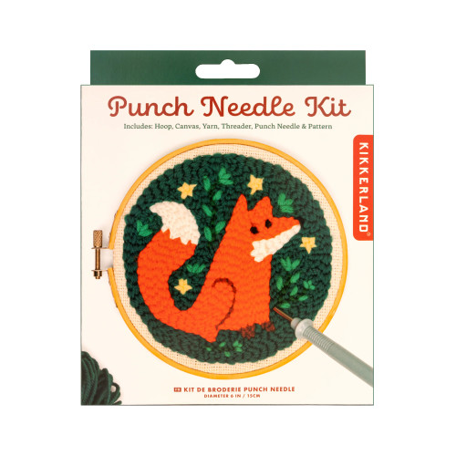 Kikkerland Fox Punch Needle