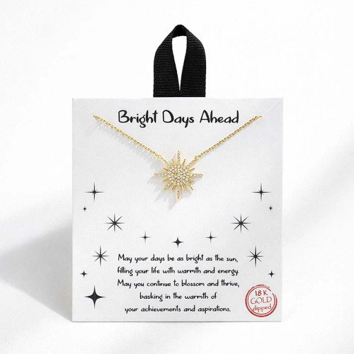Bright Days Ahead Necklace - Gold