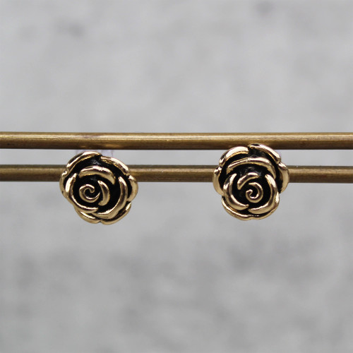 EP57450 Textured Rose Studs 