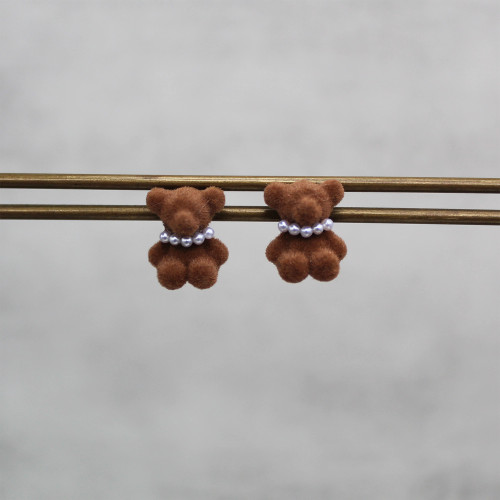 Betty Oh Bear Post Earrings