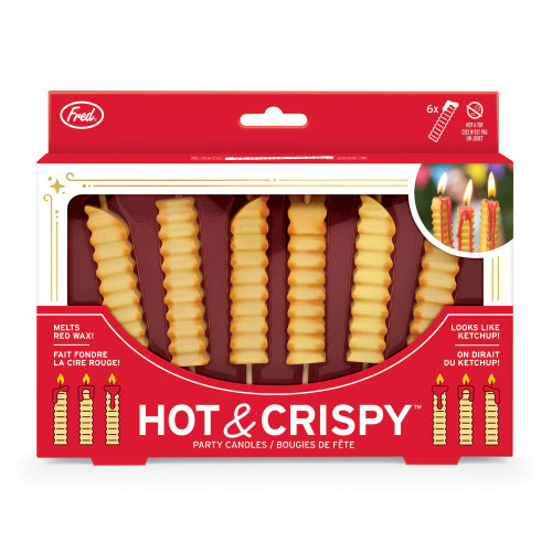 Fred and Friends Hot and Crispy Candles