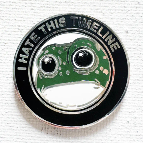 Strike Gently I Hate This Timeline Pin