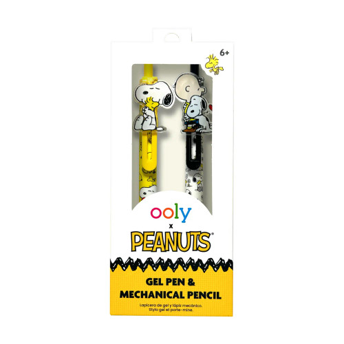 Ooly Peanuts Gel Pen & Mechanical Pencil Set