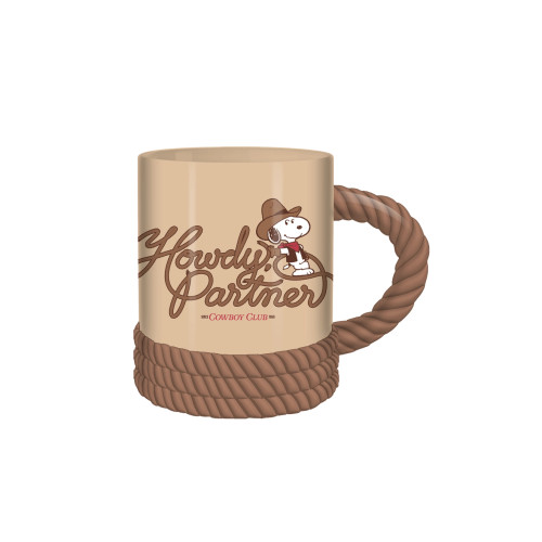 Peanuts Snoopy Western Howdy Partner Mug