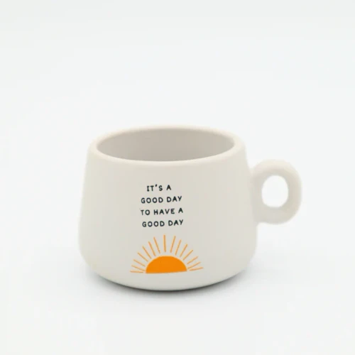 It's A Good Day Mug Shot Glass by Properly Improper