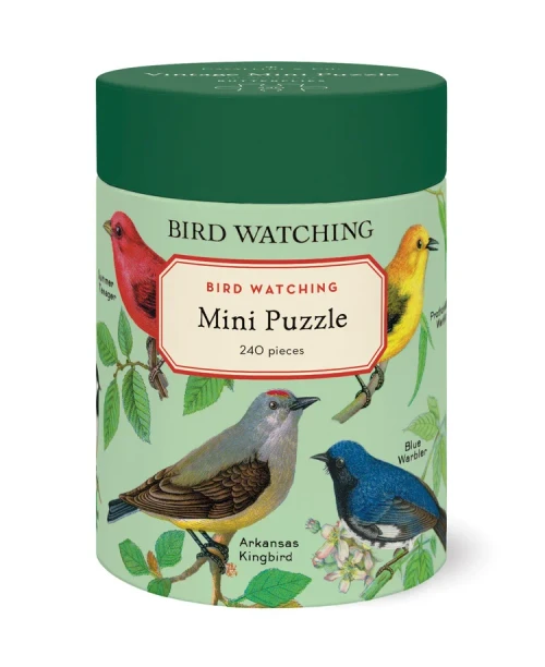 Cavallini Bird Watching 240 Piece Mini Puzzle