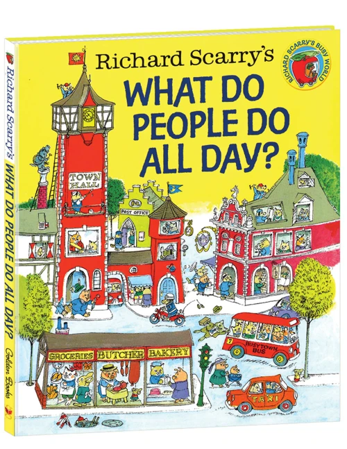 What Do People Do All Day Book by Richard Scarry