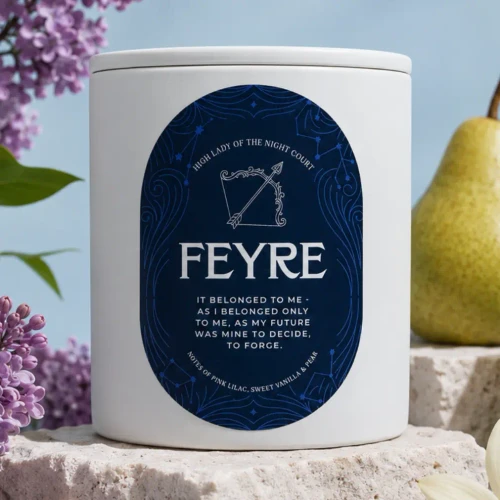 CE Craft Co. A Court Of Thorns And Roses Scented Candle - Feyre
