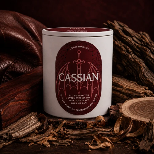 CE Craft Co. A Court Of Thorns And Roses Scented Candle - Cassian