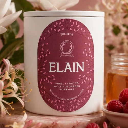 CE Craft Co. A Court Of Thorns And Roses Scented Candle - Elain