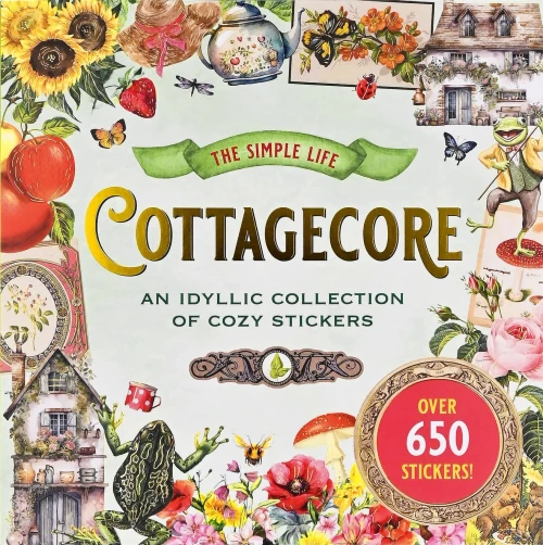 Cottagecore Sticker Book by Peter Pauper Press