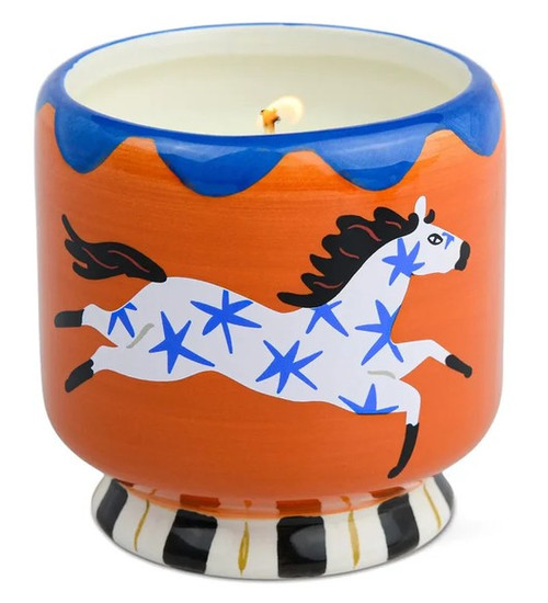 Paddywax Horses Sienna Sunset A Dopo Ceramic 8 oz Candle