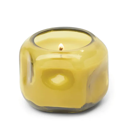 Paddywax Tobacco Patchouli Basalt Tinted Glass 5 oz Candle