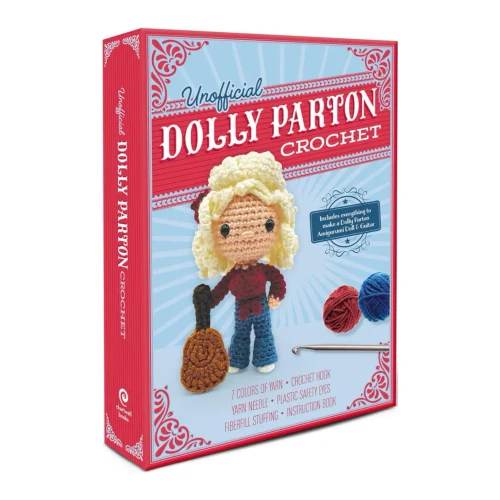 Dolly Parton Crochet Kit DIY Crafts Gift Country Music