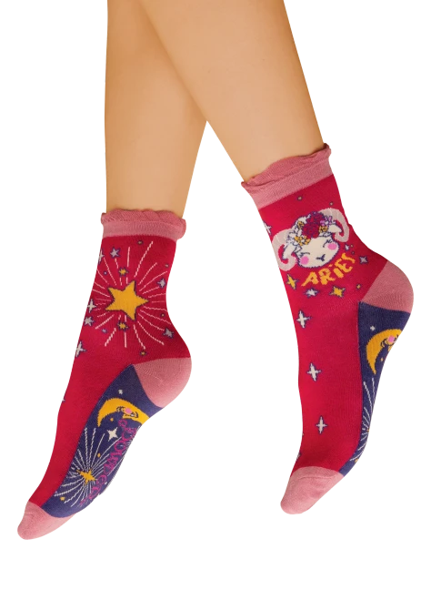 Powder Zodiac Aries Ankle Socks